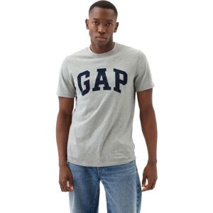 GAP BASIC LOGO Férfi póló, szürke, méret