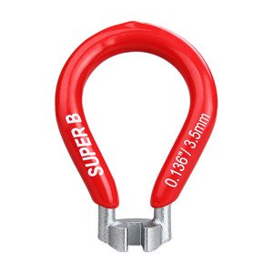 SUPER B központosító kulcs - CENTERING KEY TB-5560 - piros