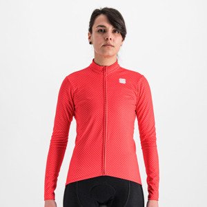 SPORTFUL Hosszú ujjú kerékpáros mez - CHECKMATE THERMAL - piros