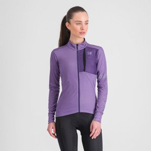 SPORTFUL Hosszú ujjú kerékpáros mez - SUPERGIARA THERMAL - lila