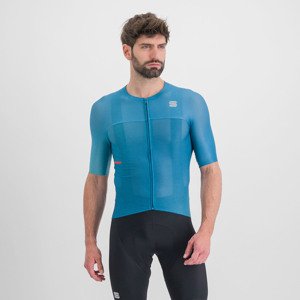 SPORTFUL Rövid ujjú kerékpáros mez - LIGHT PRO - kék