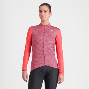 SPORTFUL Hosszú ujjú kerékpáros mez - CHECKMATE THERMAL - piros