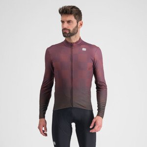 SPORTFUL Hosszú ujjú kerékpáros mez - ROCKET THERMAL - lila