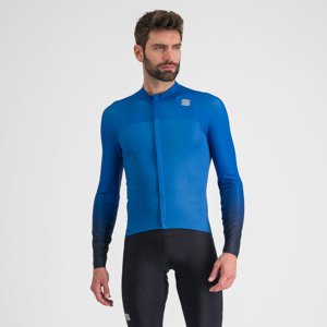 SPORTFUL Hosszú ujjú kerékpáros mez - BODYFIT PRO - kék