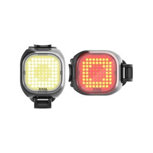 KNOG lámpa készlet - BLINDER MINI SQUARE - sárga/piros