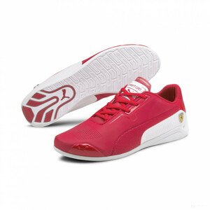 Puma Ferrari cipő, Drift Cat 8, piros-fehér, 2021