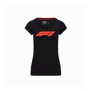 Formula 1 Női Póló, Formula 1 Logo, Fekete, 2020