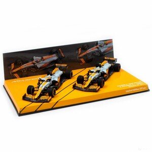McLaren F1 Csapat MCL35M Ricciardo / Norris Monaco GP 2021 double set Limited Edition 1:43
