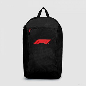 F1 csomagolható hátizsák, fekete
