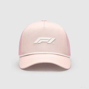 F1 pasztell színű Kamionos sapka rózsaszín