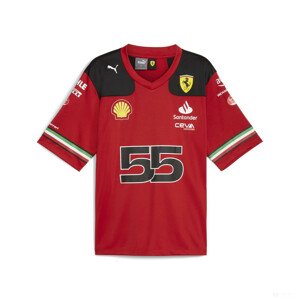 Ferrari mez, csapat, amerikai football, Carlos Sainz, piros, 2023