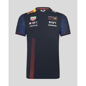 Red Bull Racing környakú póló, csapat, kék, 2023